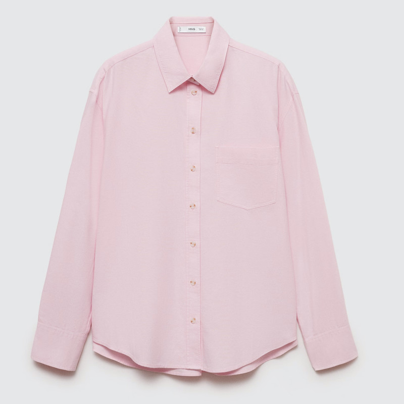 شومیز آستین بلند زنانه مانگو مدل 77005659