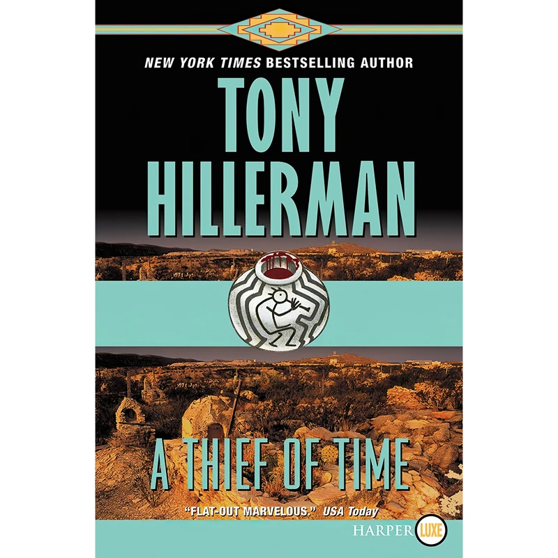 کتاب A Thief of Time اثر Tony Hillerman انتشارات Harper