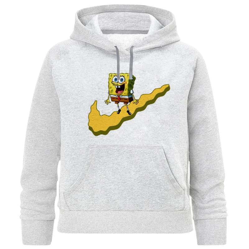 هودی پسرانه مدل باب اسفنجی W809 