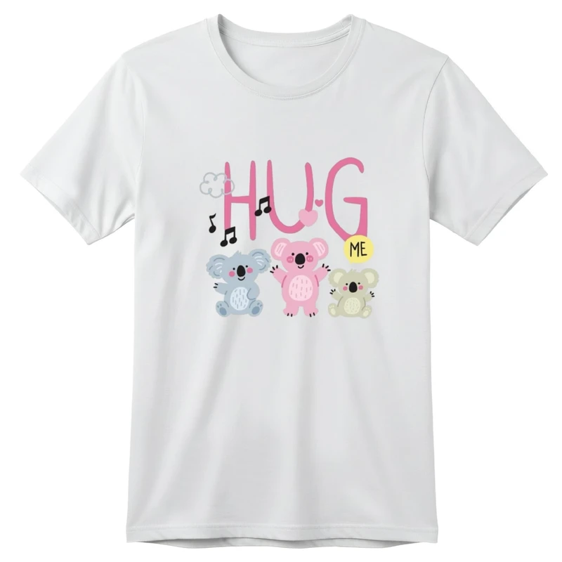 تی‌شرت آستین کوتاه بچگانه مدل کوالا ها 