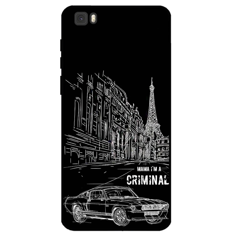 کاور مگافون طرح گنگ مدل 1890 مناسب برای گوشی موبایل هوآوی P8 Lite 