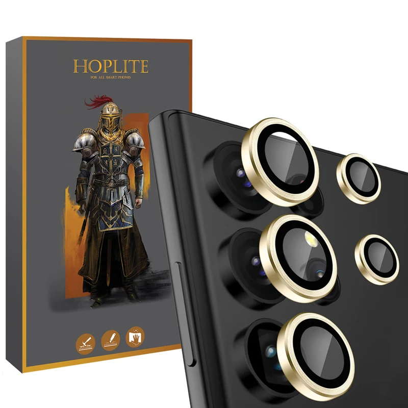 محافظ لنز دوربین هاپلایت مدل Ring-Metal-HL مناسب برای گوشی موبایل سامسونگ Galaxy S24 Ultra