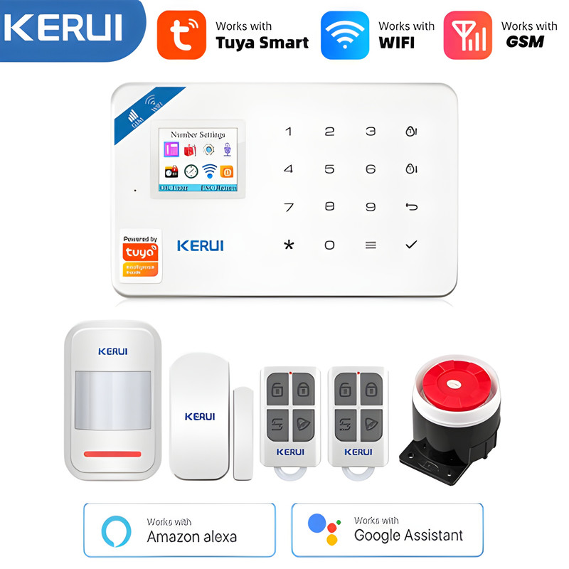 دزدگیر اماکن سیم کارتی کروی مدلW1821 به همراه حسگر حرکتی P819