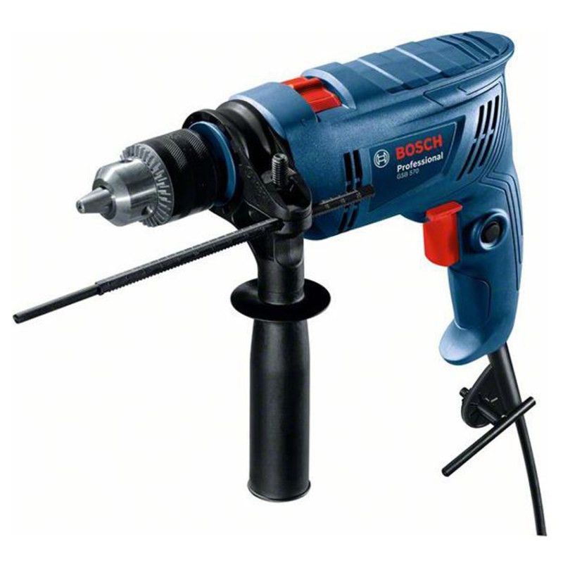 دریل چکشی بوش مدل GSB 570 به همراه مته الماسه دریل چکشی بوش مدل GSB 570 به همراه مته الماسه