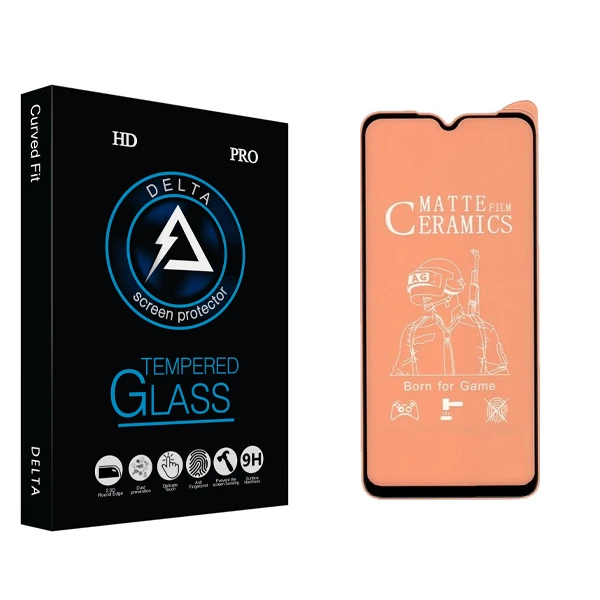 محافظ صفحه نمایش سرامیکی دلتا مدل HD مناسب برای گوشی موبایل شیائومی Redmi Note 8 Pro