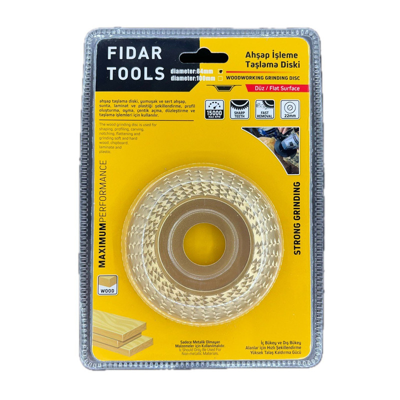 صفحه چوب ساب فیدر تولز مدل 84mm