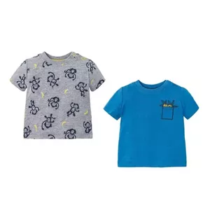 تی شرت نوزادی لوپیلو مدل YS001 مجموعه 2 عددی