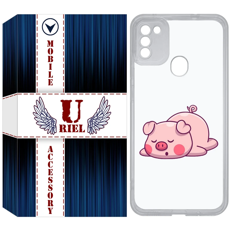 کاور یوریل مدل Clear کد 42 طرح پیگی مناسب برای گوشی موبایل سامسونگ Galaxy A11 / M11