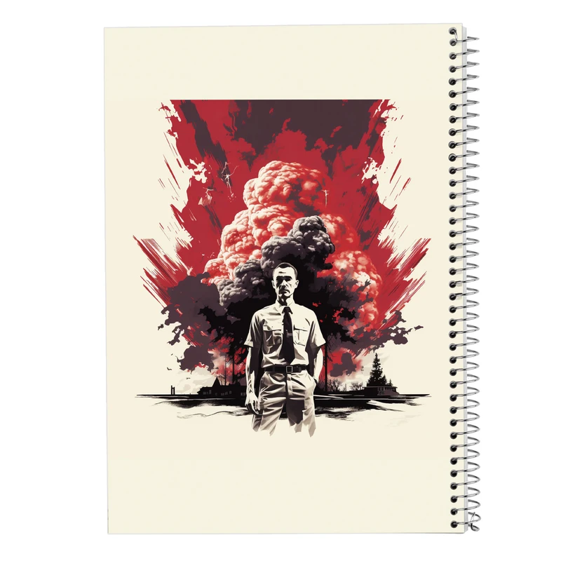 دفتر مشق 50 برگ مدوپد مدل Oppenheimer کد DF2671