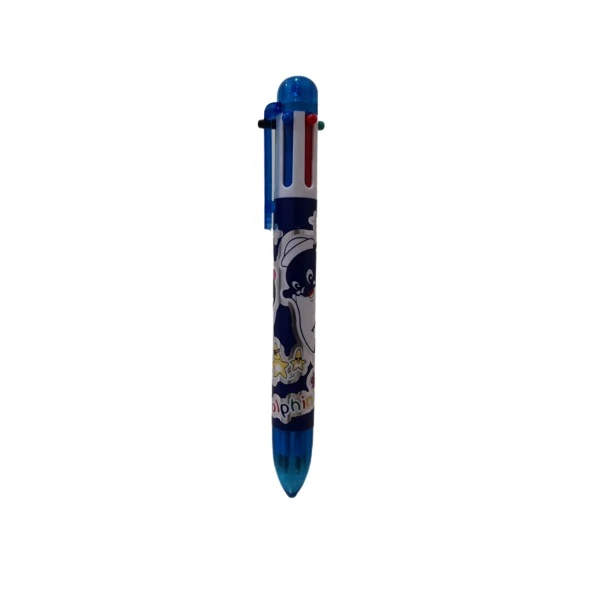 خودکار طرح دلفین مدل 6 رنگ کدXC-6