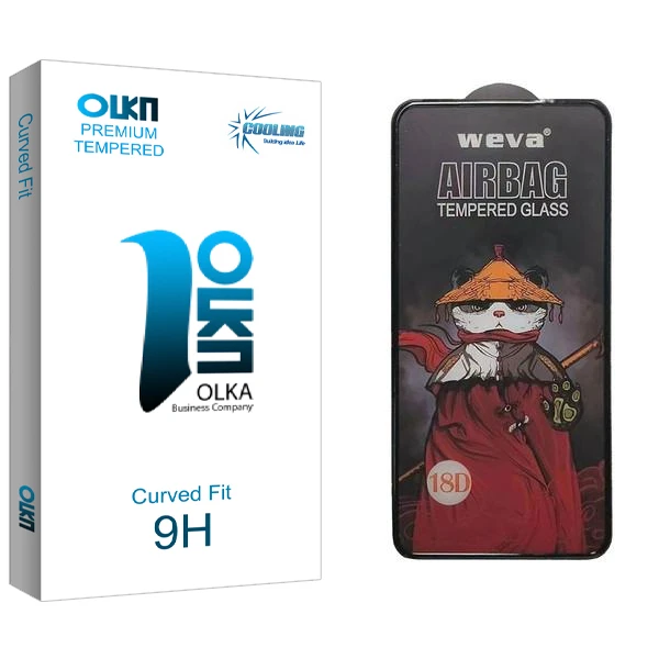 محافظ صفحه نمایش کولینگ مدل Olka Air Bag مناسب برای گوشی موبایل شیائومی Redmi Note 10 / 10S / 11 4G / 11S