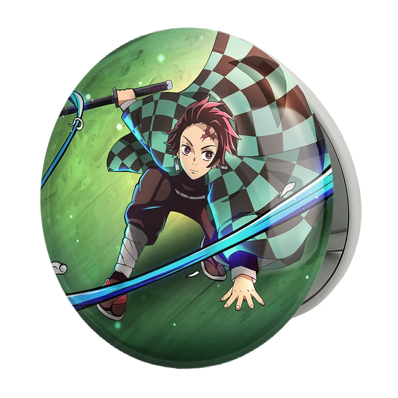 آینه جیبی خندالو طرح کامادو تانجیرو انیمه شیطان کش مدل تاشو کد 27019 