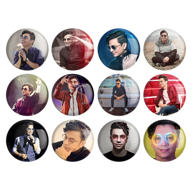 پیکسل خندالو طرح محسن ابراهیم زاده کد 200 مجموعه 12 عددی