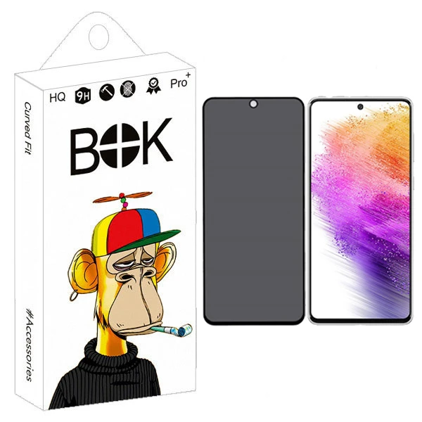 محافظ صفحه نمایش حریم شخصی بوک مدل Privacy Guard مناسب برای گوشی موبایل شیائومی poco x3 / x4 pro / x5 pro / x6 / note 9 pro / rm note 9s / note 10 pro / note 11 pro / a71 / a73