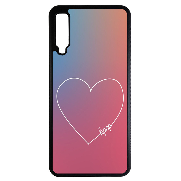 کاور طرح قلب مناسب برای گوشی موبایل سامسونگ galaxy a750/a7 2018