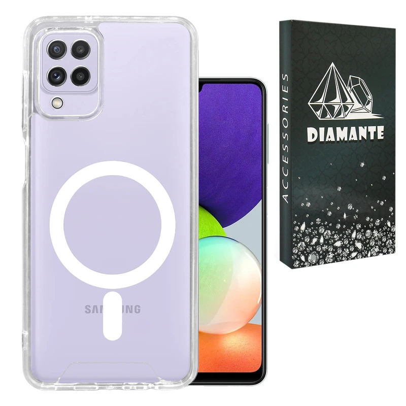 کاور دیامانته مدل Mac_safe Bk مناسب برای گوشی موبایل سامسونگ Galaxy A12