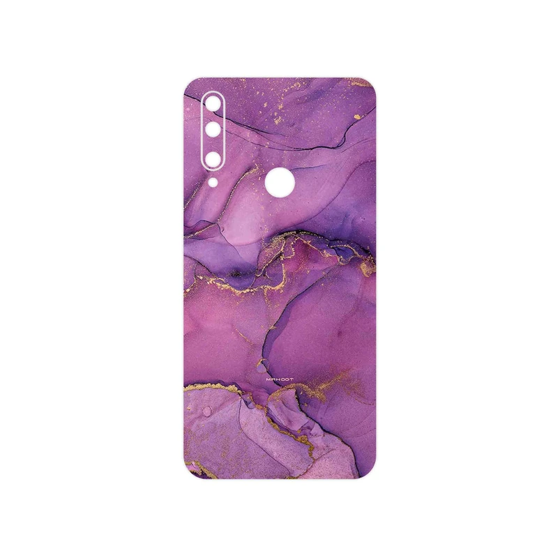 برچسب پوششی ماهوت مدل Purple Marble مناسب برای گوشی موبایل آنر 9X