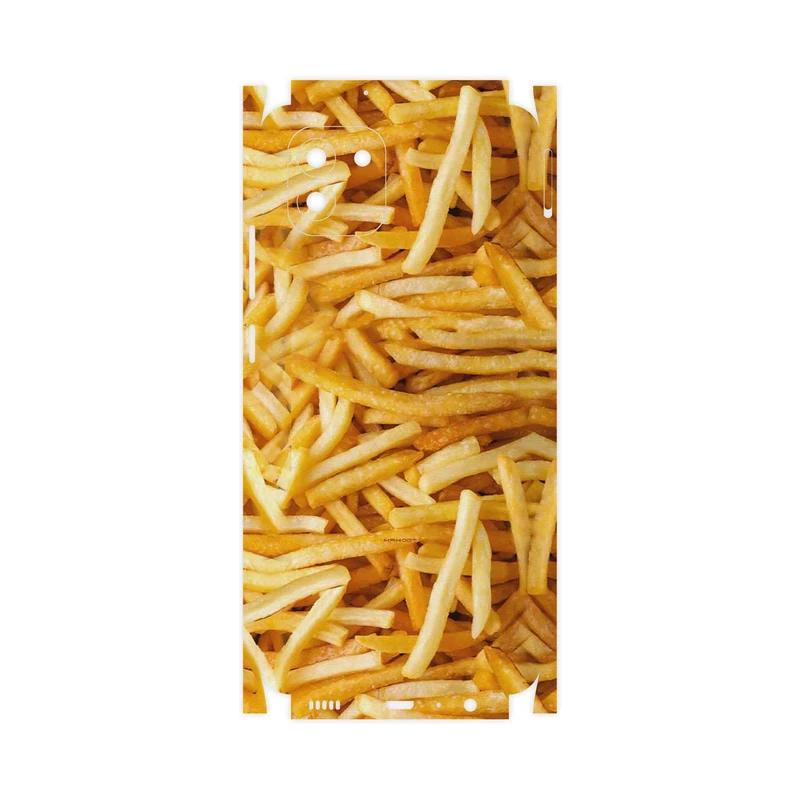 برچسب پوششی ماهوت مدل French fries-FullSkin مناسب برای گوشی موبایل سامسونگ Galaxy A03