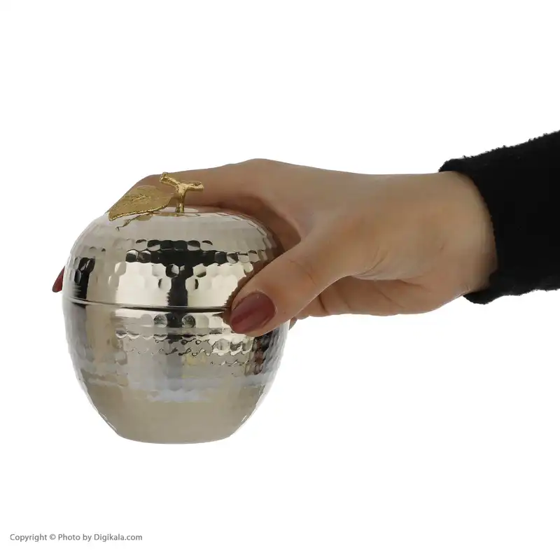 قندان مسی مس زنجان مدل اپل کد 008