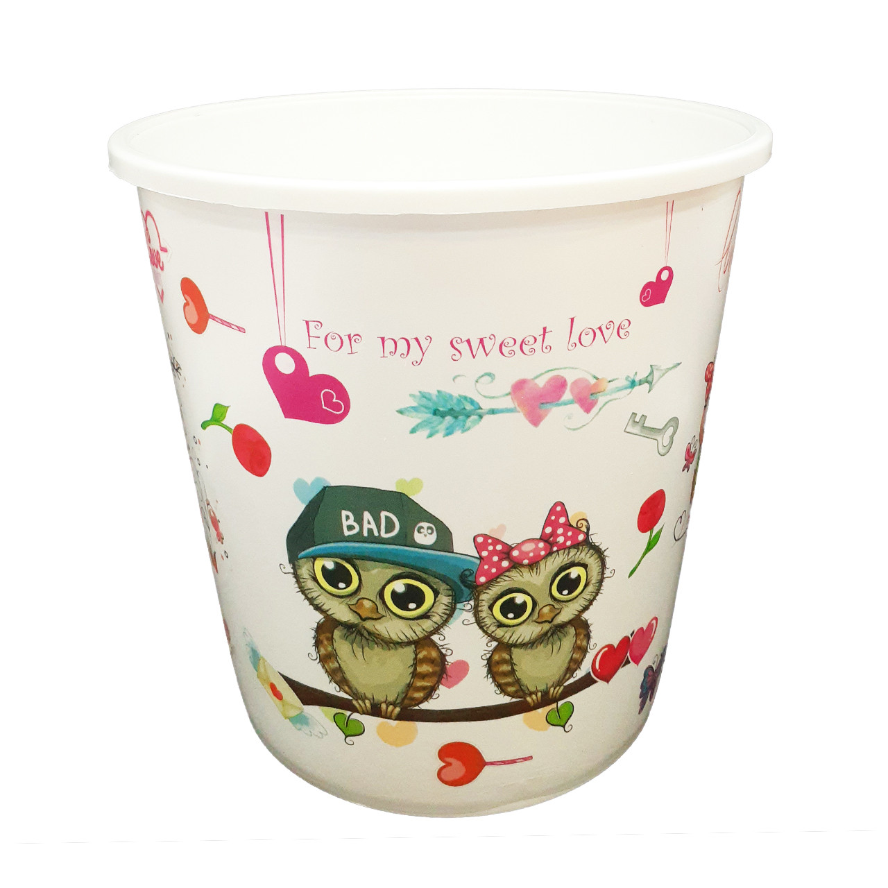 سطل زباله اتاق کودک مدل جغد کد 120