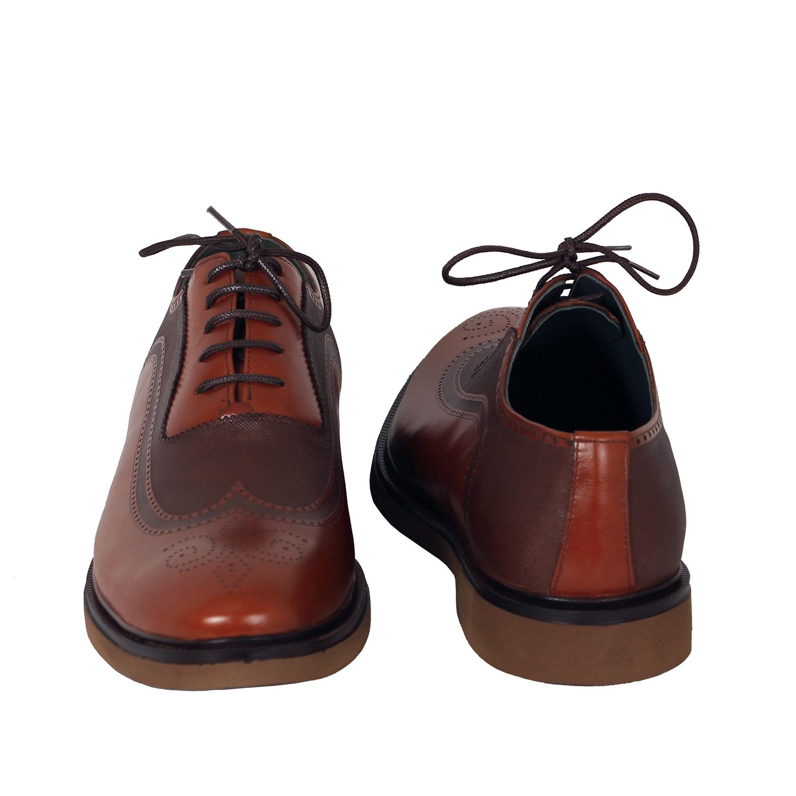 کفش مردانه چرم بارز مدل DK57.A -  - 9