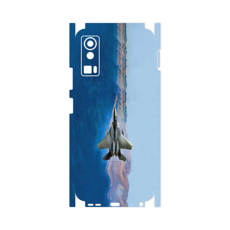 برچسب پوششی ماهوت مدل Fighter plane F15-FullSkin مناسب برای گوشی موبایل جی پلاس X20