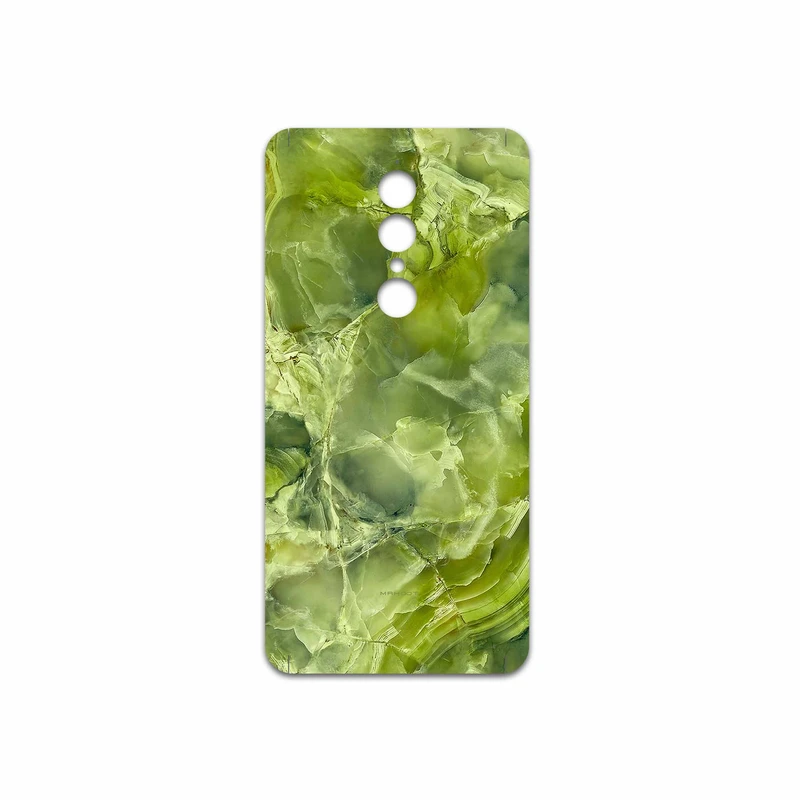 برچسب پوششی ماهوت مدل Green Crystal Marble مناسب برای گوشی موبایل یومی A1 Pro