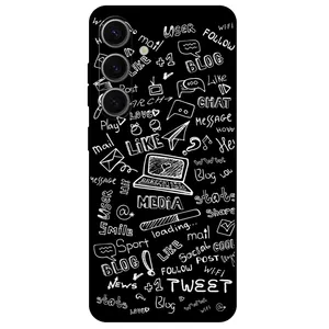 Megafone Social Media 1898 Cover For Samsung Galaxy S24