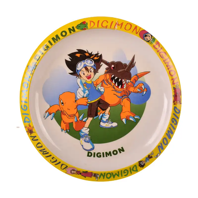 بشقاب کودک مهروز کد 5026 طرح دیجیمون