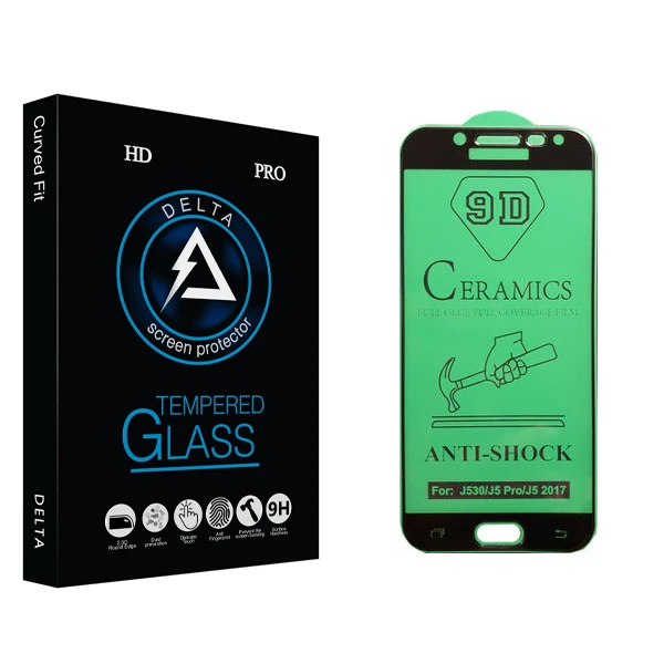 محافظ صفحه نمایش سرامیکی دلتا مدل Fit مناسب برای گوشی موبایل سامسونگ Galaxy J5 Pro/ J530/ J5 2017