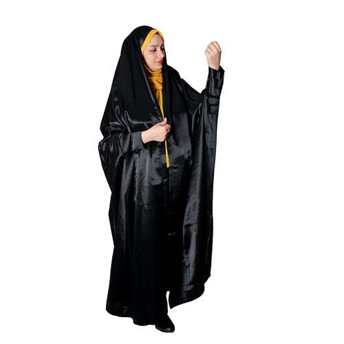 چادر دانشجویی مدل ساتن MA-SHMS120-1532-UN.SAT.BAR-ME 