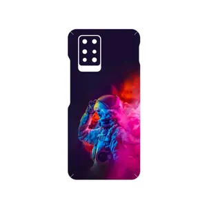 MAHOOT Smoke Rainbow Digital Art 1 Cover Sticker for Infinix Note 10 Pro