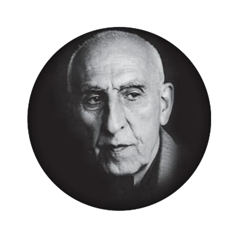 استیکر لپ تاپ طرح مصدق کد 4119