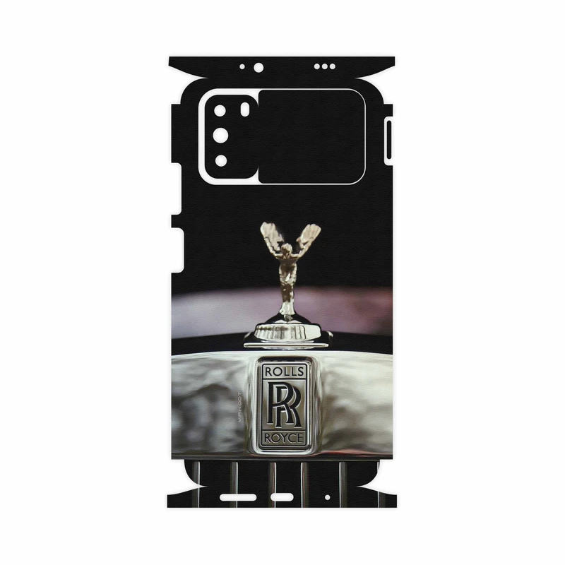 برچسب پوششی ماهوت مدل Rolls-Royce Motor-FullSkin مناسب برای گوشی موبایل شیائومی Poco M3