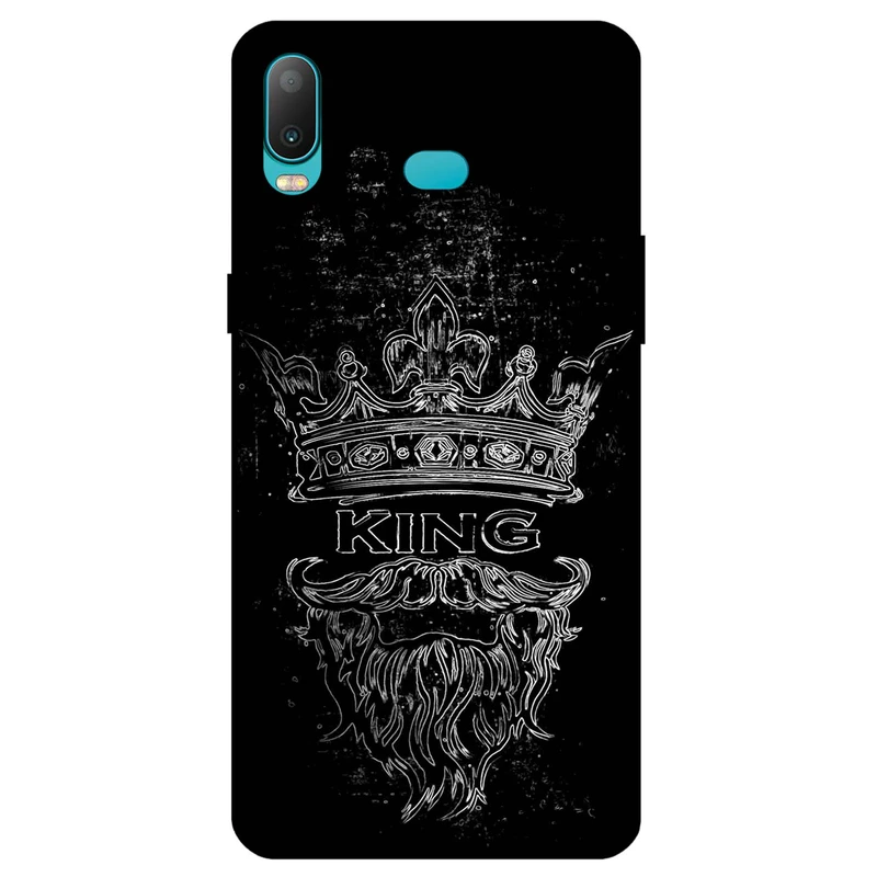 کاور مگافون طرح پادشاه مدل 1896 مناسب برای گوشی موبایل سامسونگ Galaxy A6 S          