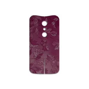 MAHOOT Red-Wildflower Cover Sticker for Motorola Moto G 2nd gen