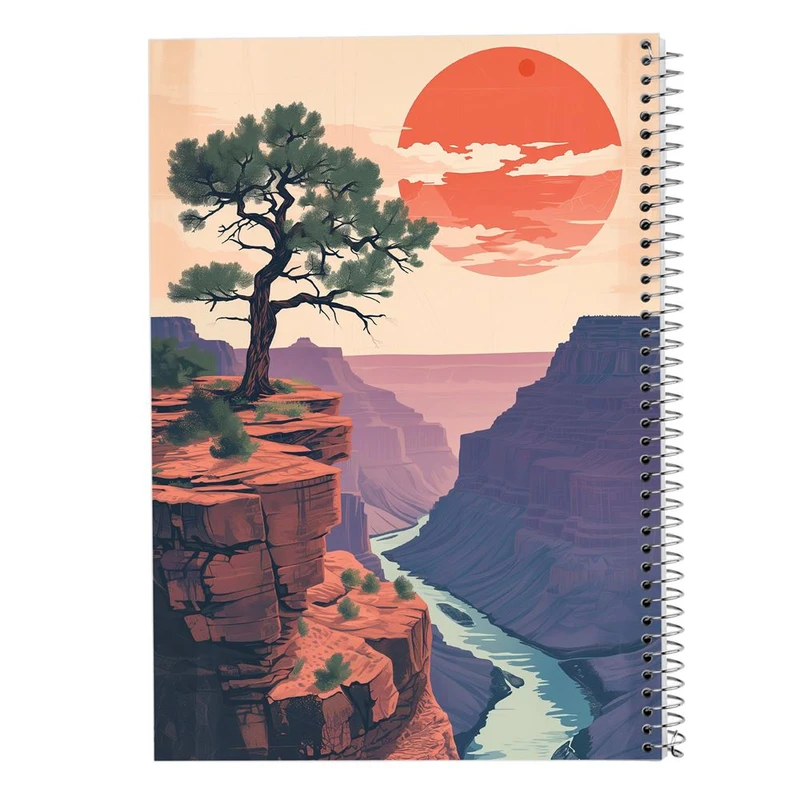 دفتر نقاشی 50 برگ مدوپد مدل کویر کد DF16693