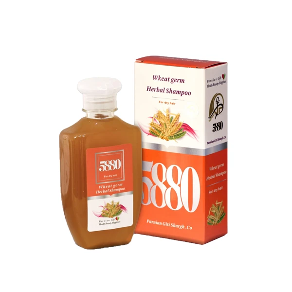 شامپو مو 5880 مدل جوانه گندم وزن 280 گرم
