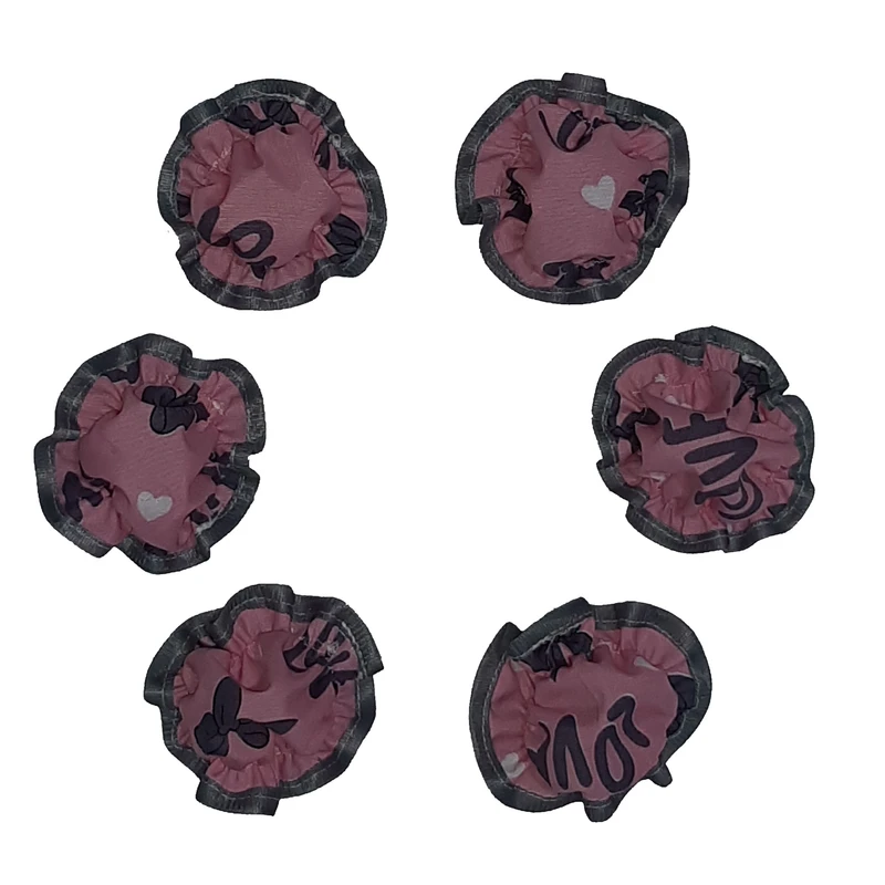 کاور پیچ اجاق گاز مدل love بسته 6 عددی