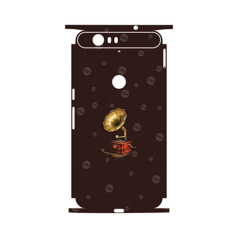 برچسب پوششی ماهوت مدل Gramophone Nostalgia-FullSkin مناسب برای گوشی موبایل گوگل Nexus 6P