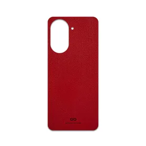 MAHOOT Red-Leather Cover Sticker for Xiaomi Poco C71