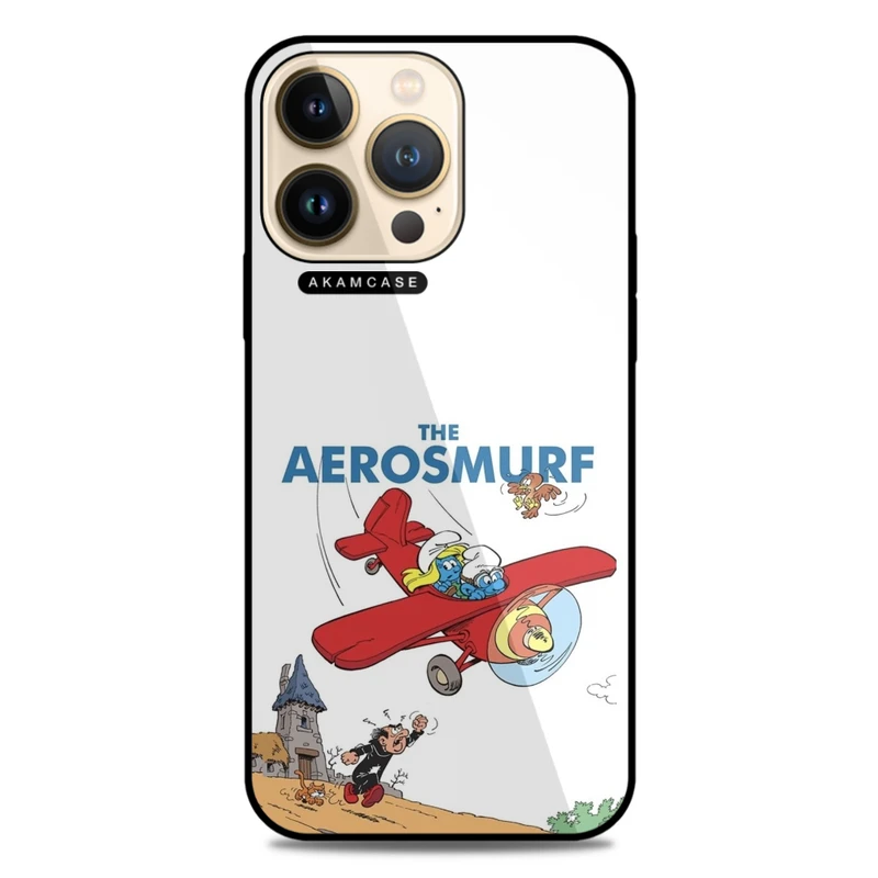 کاور آکام مدل AMC-WA13PRO-SMURFS-23 مناسب برای گوشی موبایل اپل iPhone 13 Pro