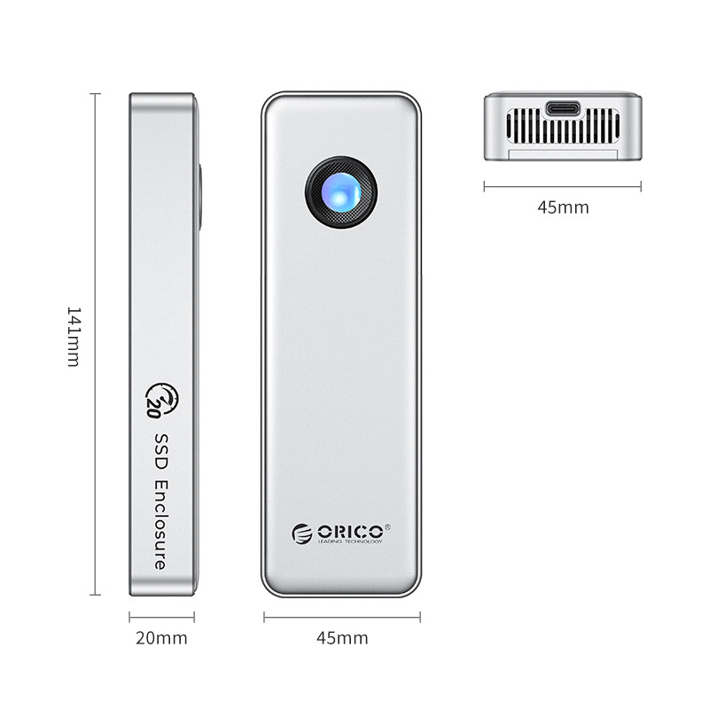 قاب USB4.0 M.2 NVMe اوریکو مدل OUM2-U4