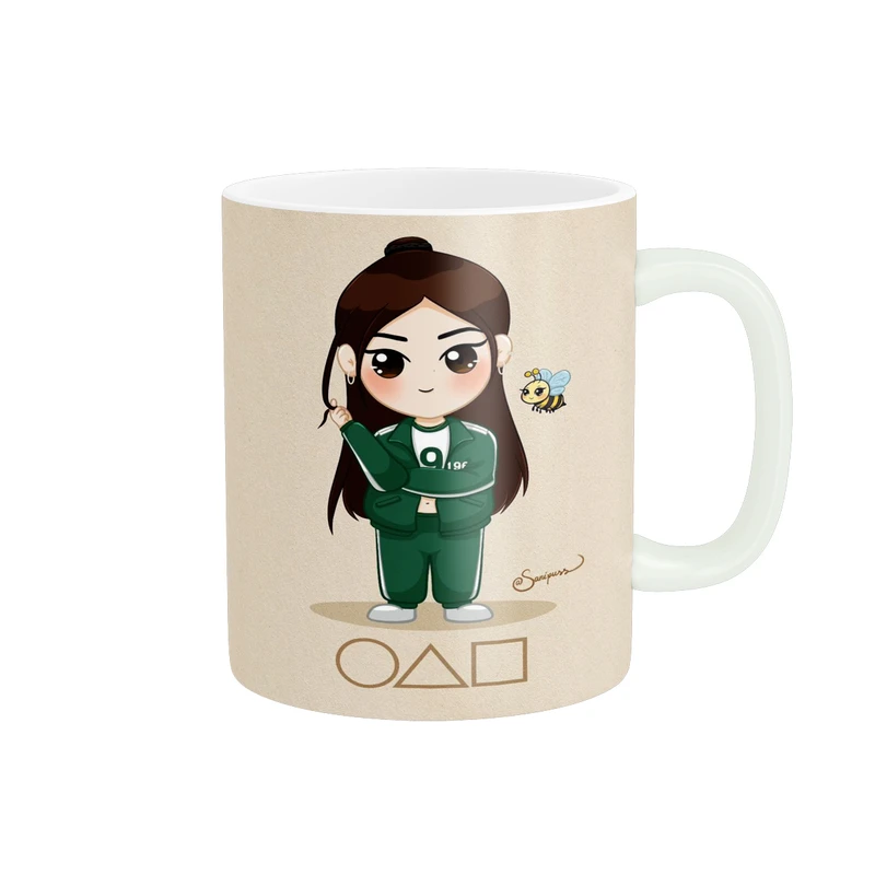 ماگ پادآفرین مدل بازی مرکب طرح اسکویید گیم کد p9250