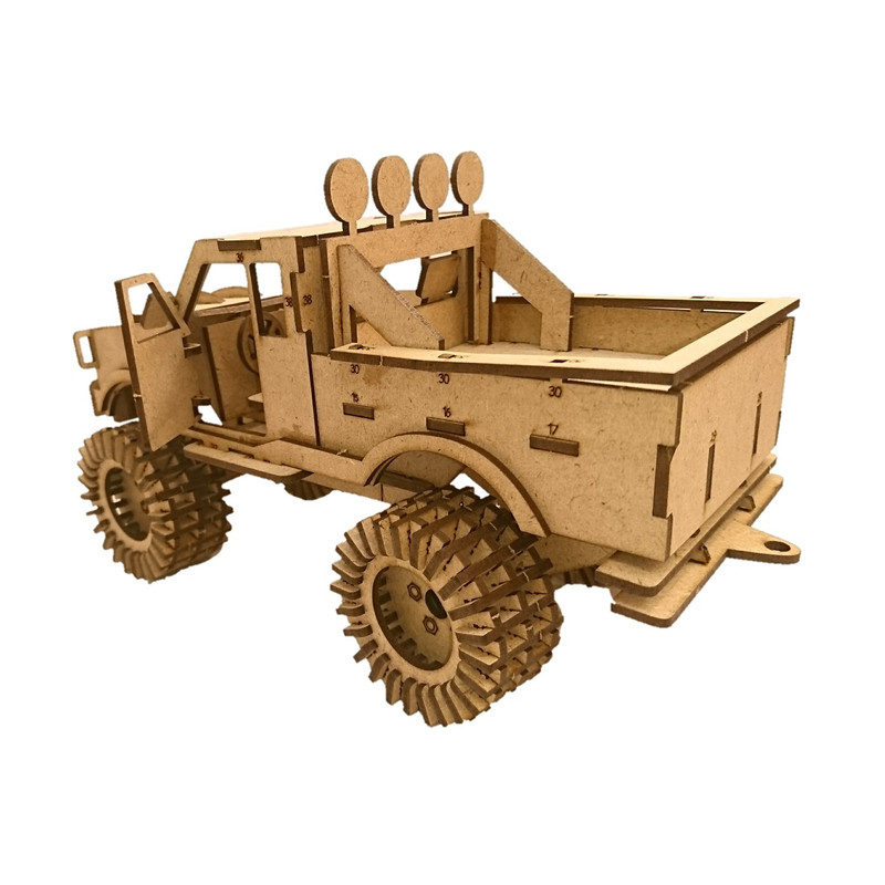 ساختنی مدل ماشین پیکاپ آفرود