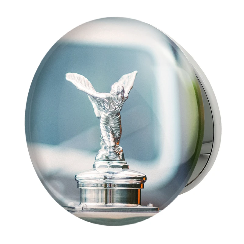 آینه جیبی خندالو طرح رولزرویس Rolls Royce مدل تاشو کد 30749