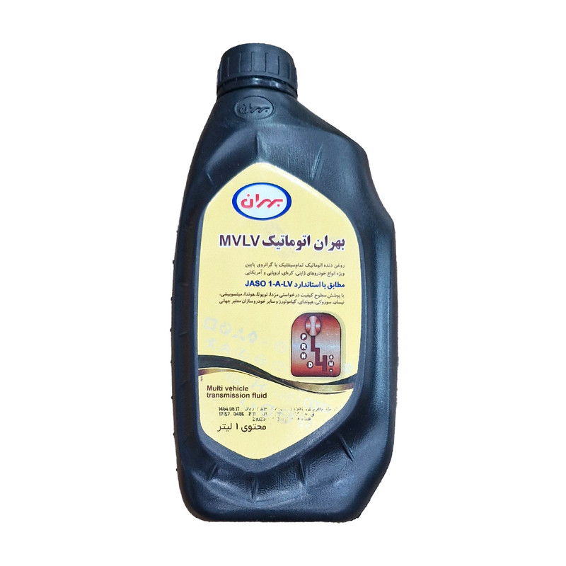 روغن گیربکس اتوماتیک بهران مدل MVLV حجم 1 لیتر