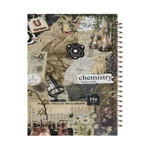 دفتر مشق 100 برگ طرح شیمی کد H479