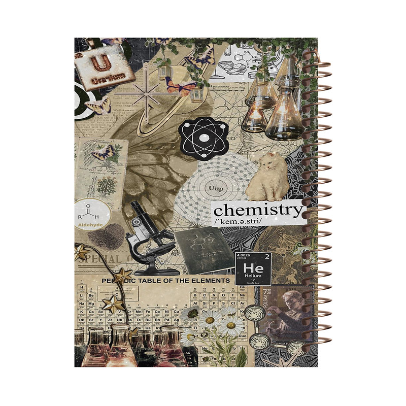 دفتر مشق 100 برگ طرح شیمی کد H479