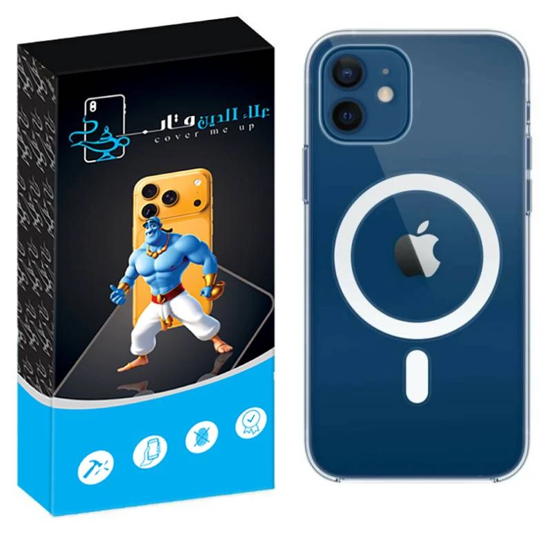کاور علاالدین قاب مدل مگ سیف طرح ژله ای مناسب برای گوشی موبایل اپل iPhone 11